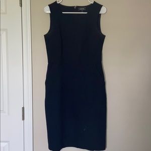 Navy Blue Lands End Size 8 Day Dress